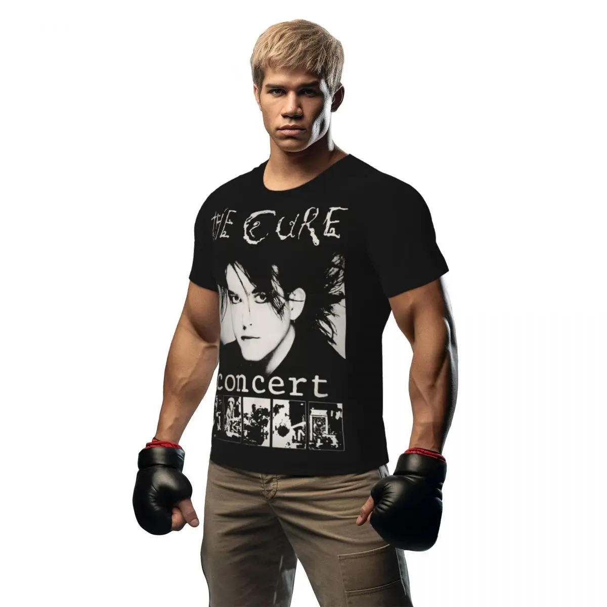 The Cure Robert Gym T Shirt The Concert Popular T-Shirts Men Aesthetic Tshirt Summer Short Sleeve Printed Top Tees
The Cure Robert Gym T Shirt The Concert Popular T-Shirts Men Aesthetic Tshirt Summer Short Sleeve Printed Top Tees