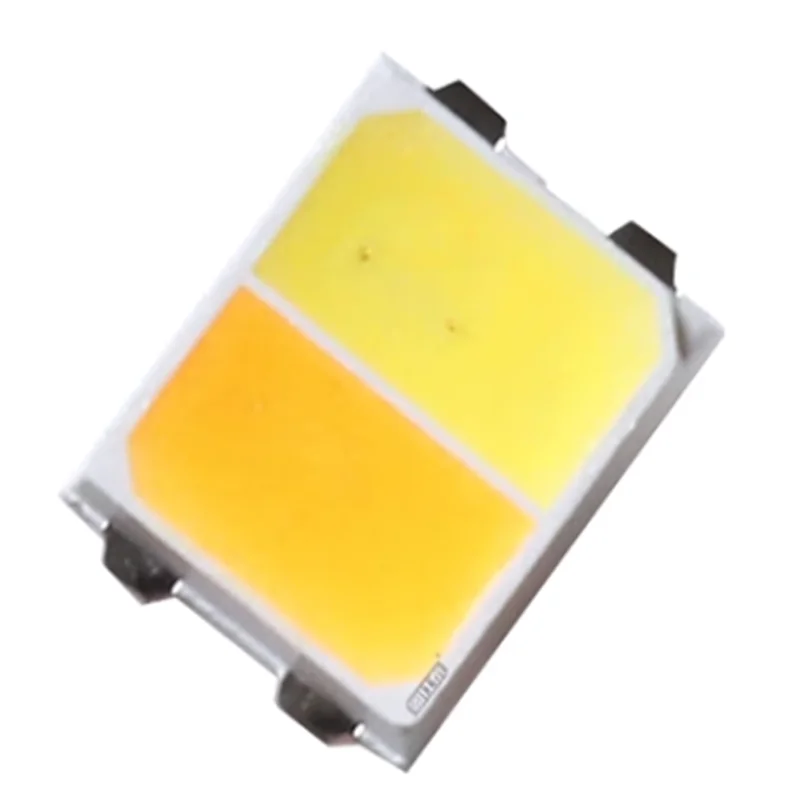 

100pcs SMD LED lamp beads light-emitting diode 2835 two-color white light warm white light 0.5W 1W 3.2-3.4V