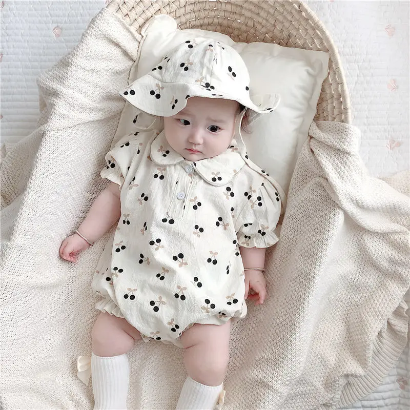 Jenny&Dave Nordic Baby Girl 2023 Summer Dress Short Sleeve Bodysuit Baby Creeper Dress Wind Band Hat Super Foreign Half Sleeve G
Jenny&Dave Nordic Baby Girl 2023 Summer Dress Short Sleeve Bodysuit Baby Creeper Dress Wind Band Hat Super Foreign Half Sleeve G