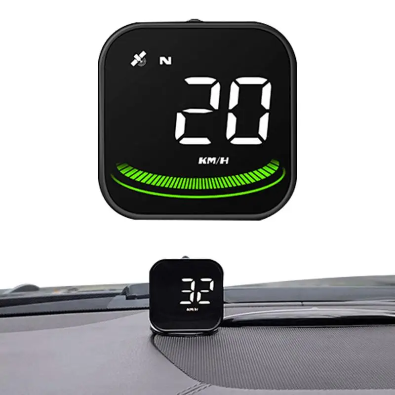 

Heads Up Display For Cars G4 Car HUD Head Up Heads Up Display For Cars G4 Speedometer GPS Interface Overspeed Warning Alarm LED