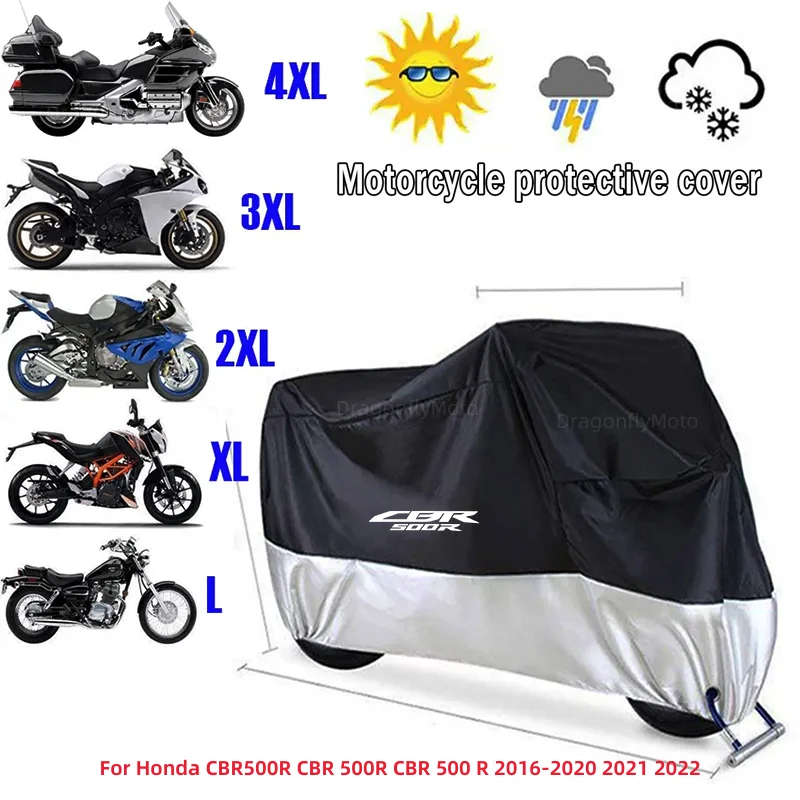 Для Honda CBR500R CBR 500R CBR 500 R 2016-2020 2021 2022 мотоциклетный чехол водонепроницаемый всесезонный пыленепроницаемый УФ защитный наружный
Для Honda CBR500R CBR 500R CBR 500 R 2016-2020 2021 2022 мотоциклетный чехол водонепроницаемый всесезонный пыленепроницаемый УФ защитный наружный