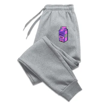 Calça Jogger Feminina Moda 2023: Elegância e Conforto 10 New Track Pants Men's Tracksuit Pants for Men Sweatpants Jogger Man Brushed Gym Women's Winter Trousers Fleece-lined