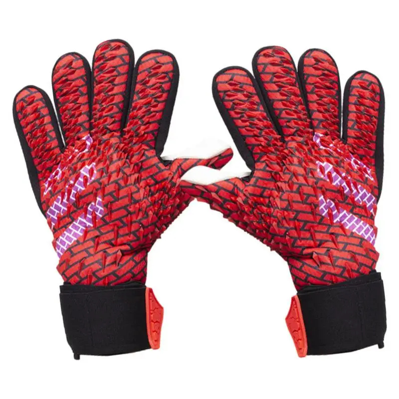 Soccer Goalkeeper Gloves Professional Keeper Gloves Goalie Gloves Wear-Resistant Non-Slip Breathable Flexible Soccer Gear Fit
Soccer Goalkeeper Gloves Professional Keeper Gloves Goalie Gloves Wear-Resistant Non-Slip Breathable Flexible Soccer Gear Fit