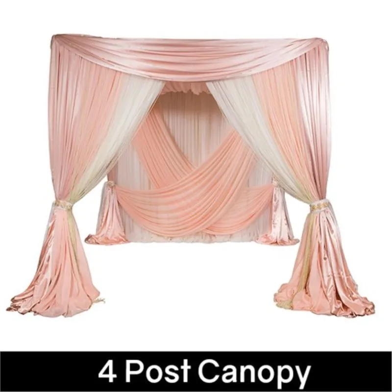 3M*3M*3M white with champagne square canopy drape/chuppah/arbor drape with swag for wedding decoration,Including Drape and Stand
3M*3M*3M white with champagne square canopy drape/chuppah/arbor drape with swag for wedding decoration,Including Drape and Stand