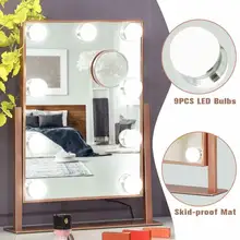 Makeup Mirror With 10X Magnification Touch Control Adjustable LED Lights 360 Rotation Multi-function Portable For Girl Gift
Makeup Mirror With 10X Magnification Touch Control Adjustable LED Lights 360 Rotation Multi-function Portable For Girl Gift