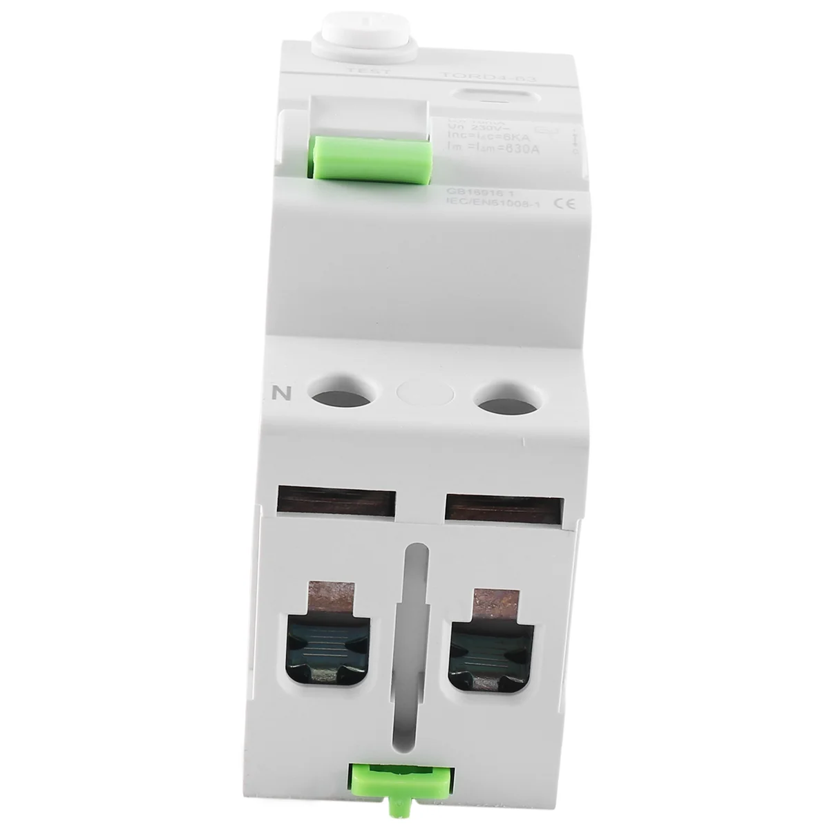 AC 2P 6KA RCCB RCD 230V Residual Current Circuit Breaker Differential Breaker Safety Switch TORD4-63, 2P 16A 10MA
AC 2P 6KA RCCB RCD 230V Residual Current Circuit Breaker Differential Breaker Safety Switch TORD4-63, 2P 16A 10MA