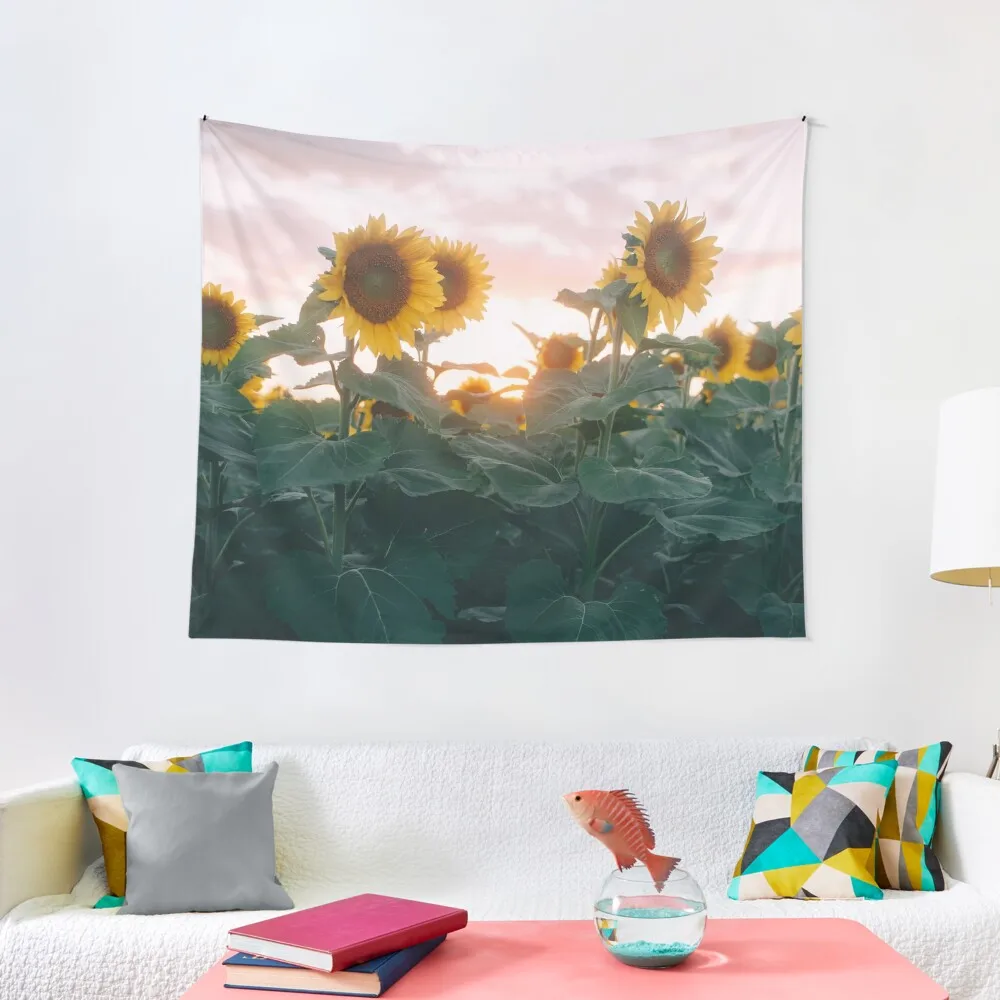 

Sunflower Sunset Tapestry Decorative Paintings Room Decoration Aesthetic Things To Decorate The Room Wall Decoration Tapestry