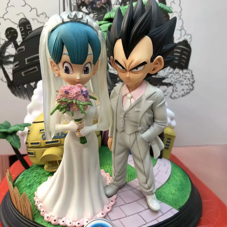 26 см аниме большой Жемчуг дракона Z Vegeta IV Bulma свадебная фигурка GK ПВХ Модель Статуя Коллекционная кукла игрушки для детей
26 см аниме большой Жемчуг дракона Z Vegeta IV Bulma свадебная фигурка GK ПВХ Модель Статуя Коллекционная кукла игрушки для детей