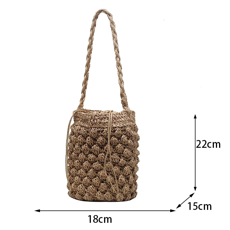 Handmade Drawstring Bucket Crossbody Bag 28 S1837fd59cd774e8680940911eb57597fY