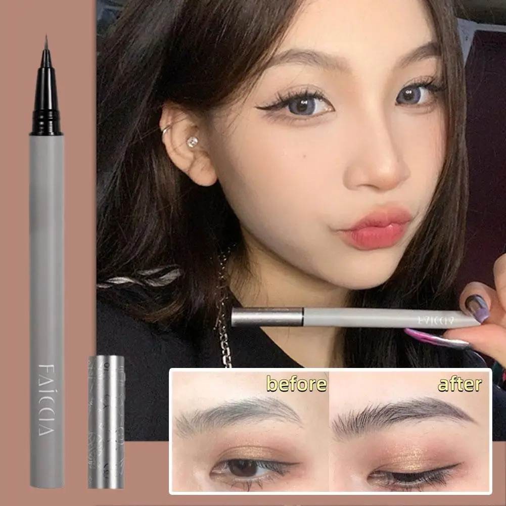 Waterproof Liquid Eyebrow Pencil Long Lasting Easy Eyebrow To Makeup Sweat-proof Color Pen Head Eye Cosmetic Ultra Thin E5Y7
Waterproof Liquid Eyebrow Pencil Long Lasting Easy Eyebrow To Makeup Sweat-proof Color Pen Head Eye Cosmetic Ultra Thin E5Y7