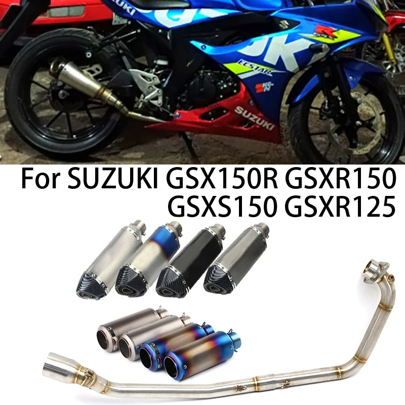 Для Suzuki GSX150R GSXR150 GSX-S150 GSX S150 Улучшенный глушитель выхлопной трубы для мотоцикла с полной системой DB Killer
Для Suzuki GSX150R GSXR150 GSX-S150 GSX S150 Улучшенный глушитель выхлопной трубы для мотоцикла с полной системой DB Killer