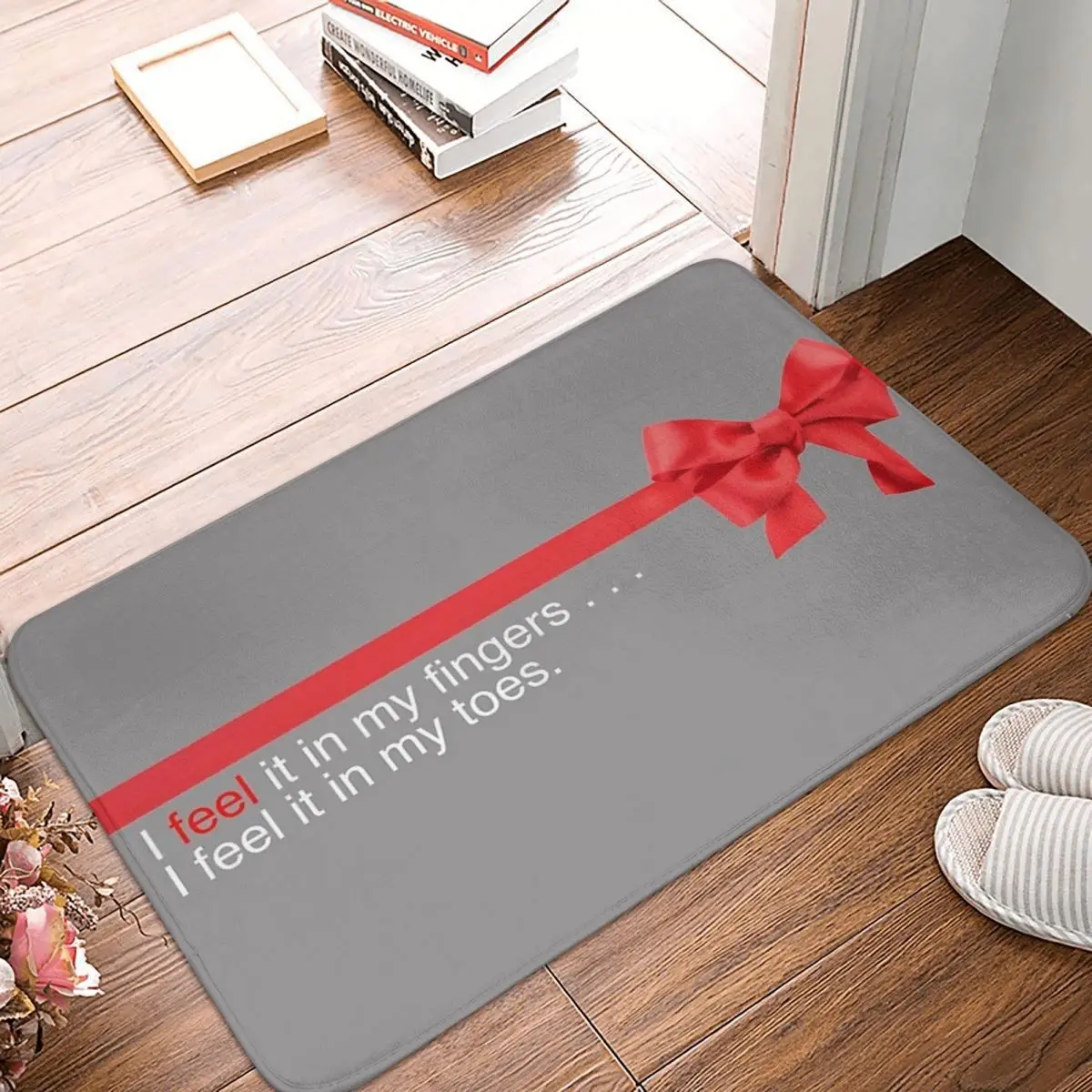 

Love Actually - I Feel It In My Fingers 40x60cm Carpet Polyester Floor Mats Mats Customizable Living Room Festivle Gifts