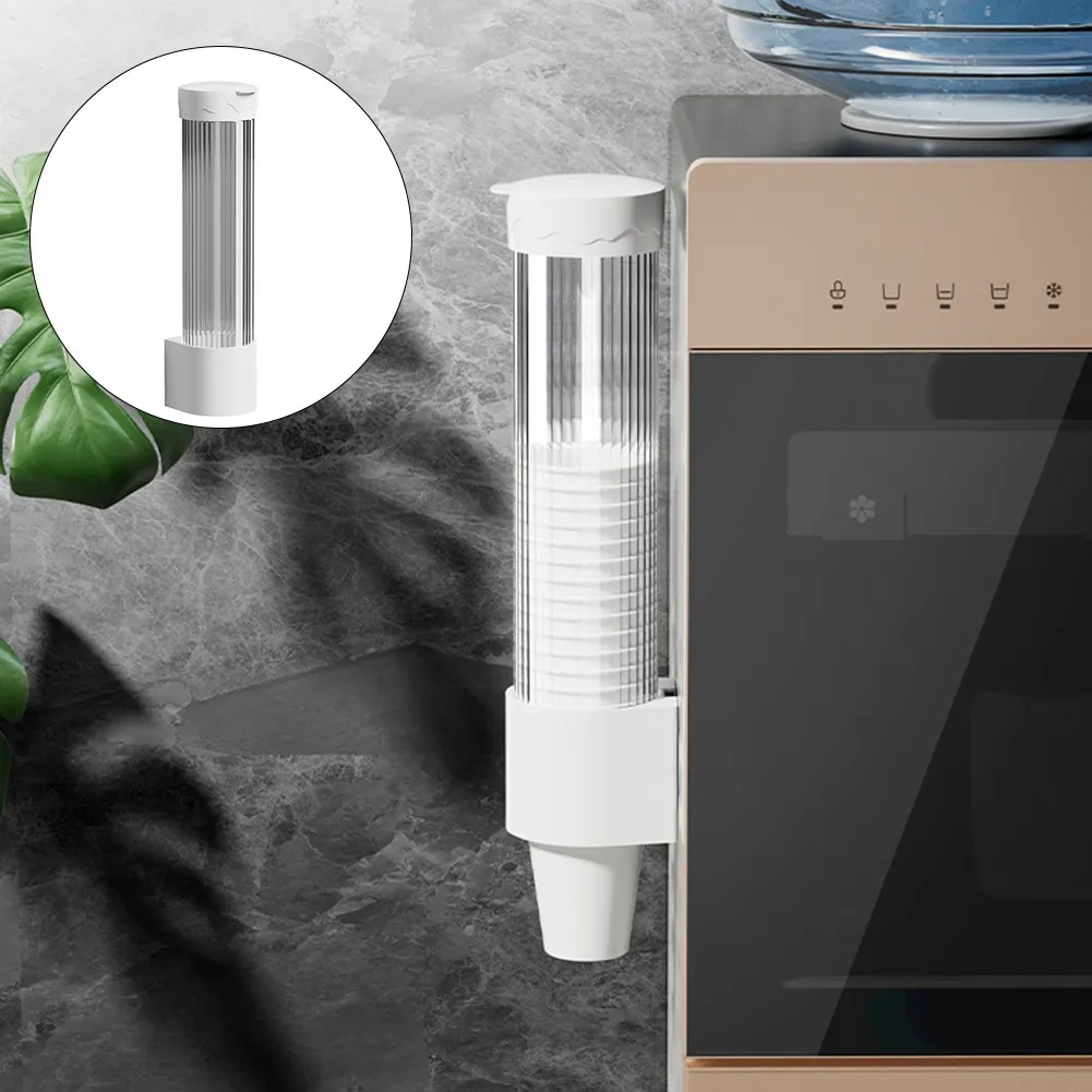 Disposable Paper Cups Dispenser Plastic Cup Holder For Water Dispenser Wall Mounted Automatic Cup Storage Rack Cups Container
Disposable Paper Cups Dispenser Plastic Cup Holder For Water Dispenser Wall Mounted Automatic Cup Storage Rack Cups Container