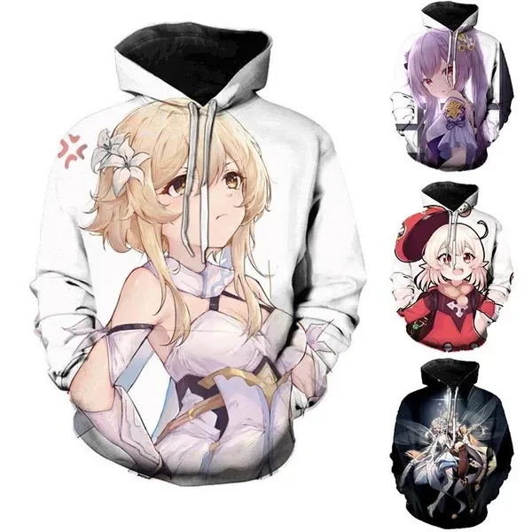 2023 Genshin Impact Men Women Cute 3D Printed Street Hoodie Video Game Cool Hoodie Loose Hip Hop Pullovers Hoodies XS-6XL
2023 Genshin Impact Men Women Cute 3D Printed Street Hoodie Video Game Cool Hoodie Loose Hip Hop Pullovers Hoodies XS-6XL