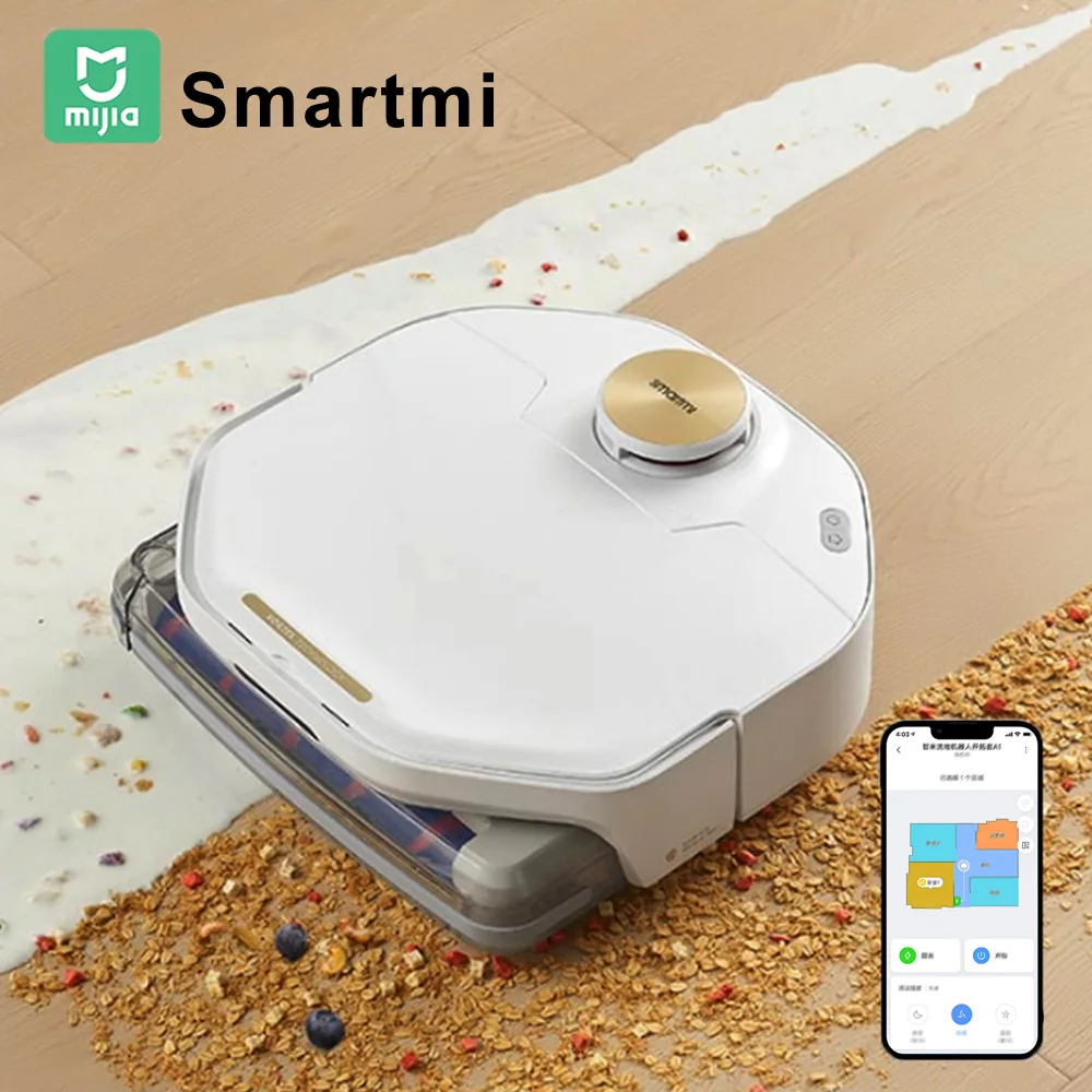 Оригинальный робот-пылесос Smartmi 4000 ПА для уборки дома, бытовые Пылесосы
Оригинальный робот-пылесос Smartmi 4000 ПА для уборки дома, бытовые Пылесосы