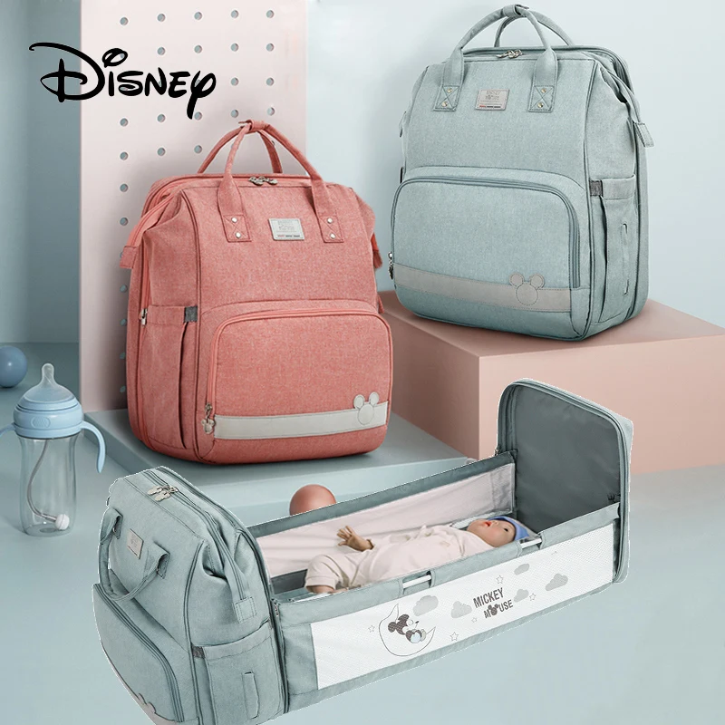 Disney Baby Diaper Bags Organizer Mommy Baby Bag Fashion Dual-use Bed Bag Diaper Bag Backpack Waterproof Travel Stroller Bag
Disney Baby Diaper Bags Organizer Mommy Baby Bag Fashion Dual-use Bed Bag Diaper Bag Backpack Waterproof Travel Stroller Bag