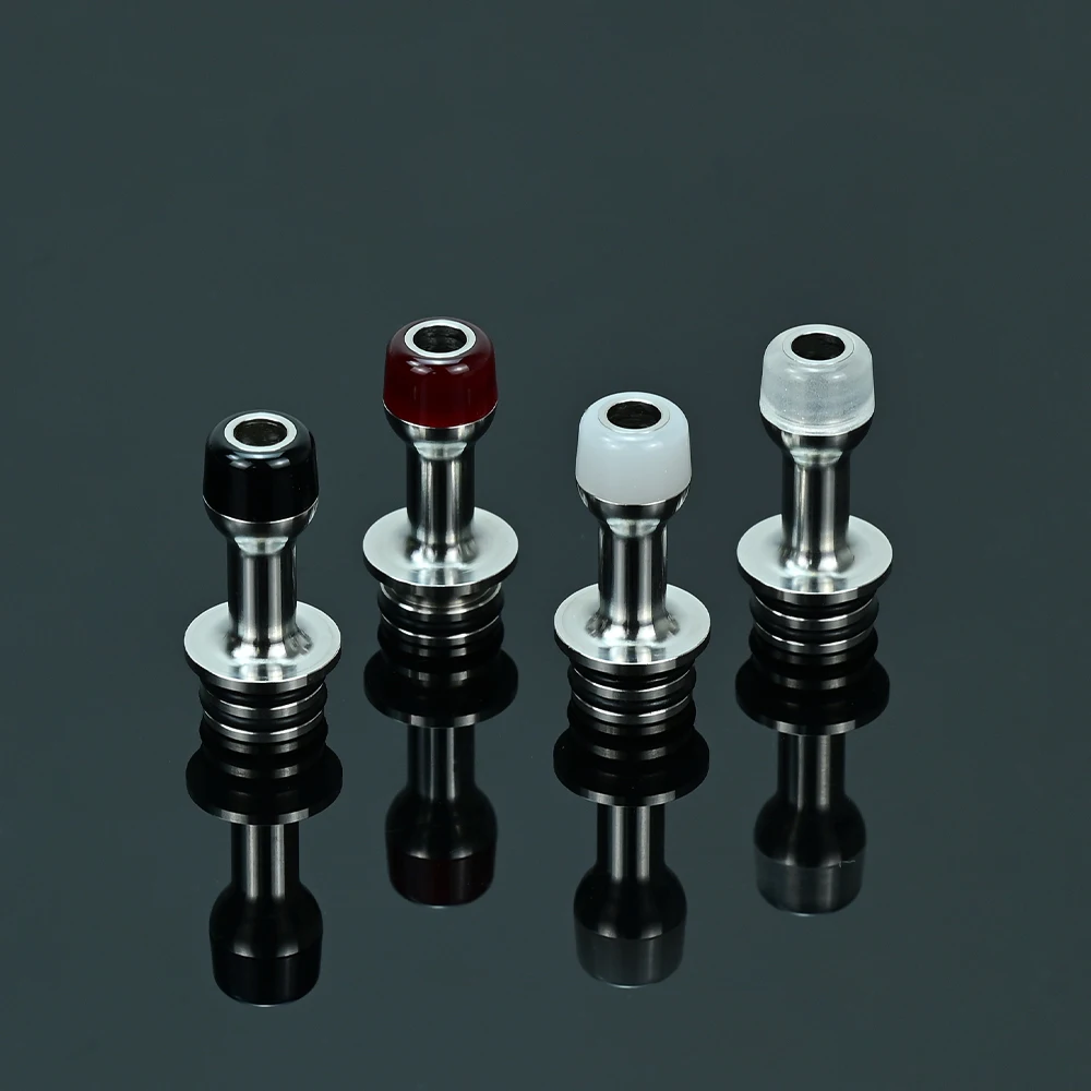 

wolfcoolvape design 510 mtl Drip Tip 510 Drip Tip vape drip tip 316SS resin for Flash e Vapor V4.5S+ RTA MTL