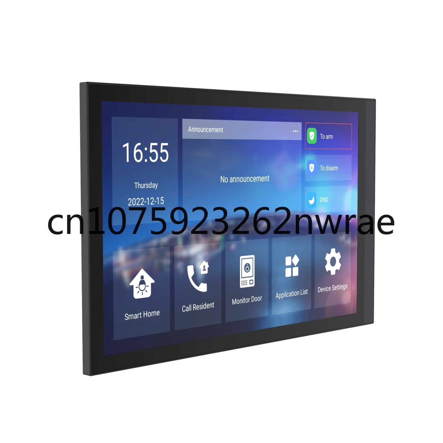 

Smartlife Control Panel Android 10 Tablet with 2G RAM Intercom Monitor Support on Vif IPC CCTV Camera VDP Wall Screen