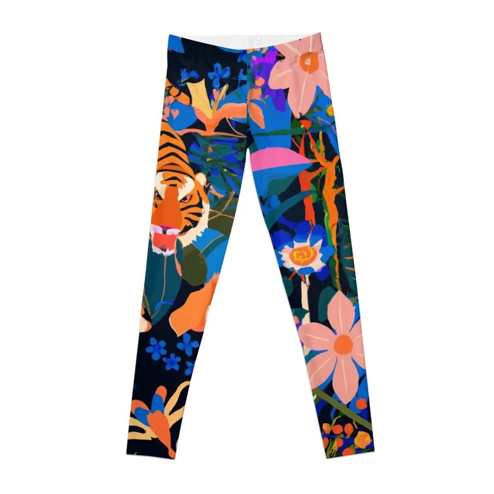 Tiger at Night screen print Leggings gym womans legings for fitness Womens Leggings
Tiger at Night screen print Leggings gym womans legings for fitness Womens Leggings
