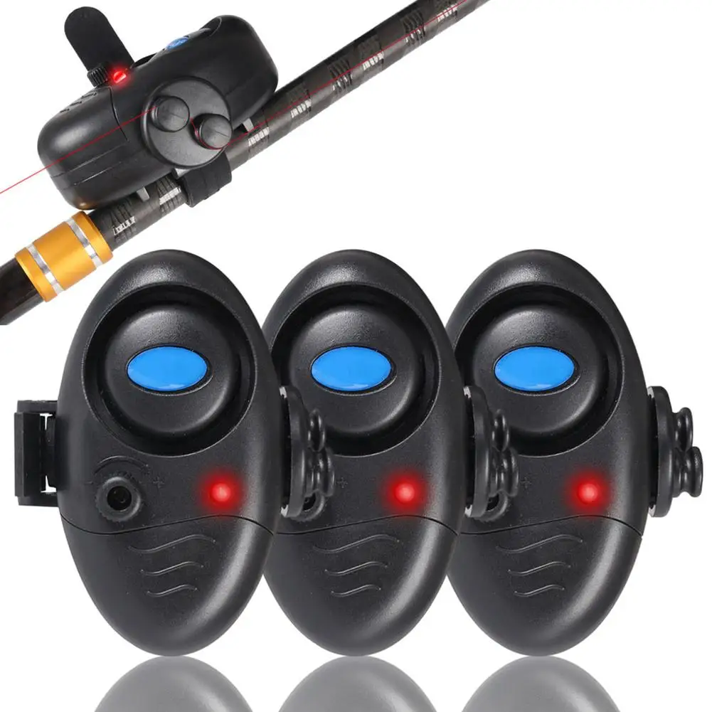 3pcs Fishing Bite Alarm kit Adjustable Sound Volume Wireless Electronic Fish Rod Bait Alert Indicator Fishing Gear Supplies
3pcs Fishing Bite Alarm kit Adjustable Sound Volume Wireless Electronic Fish Rod Bait Alert Indicator Fishing Gear Supplies