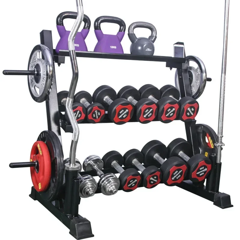 Gym Home Fitness Multi-function Dumbbell Storage Stand Barbell Kettlebell Weight Plate Stand Rack
Gym Home Fitness Multi-function Dumbbell Storage Stand Barbell Kettlebell Weight Plate Stand Rack