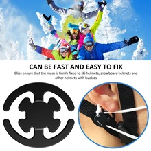 4Pcs Ski Helmet Mask Holder Plastic Multipurpose Snow Helmet Mask Clip Easy Mounting For Outdoor Cycling Skiing Climbing Sports
4Pcs Ski Helmet Mask Holder Plastic Multipurpose Snow Helmet Mask Clip Easy Mounting For Outdoor Cycling Skiing Climbing Sports
