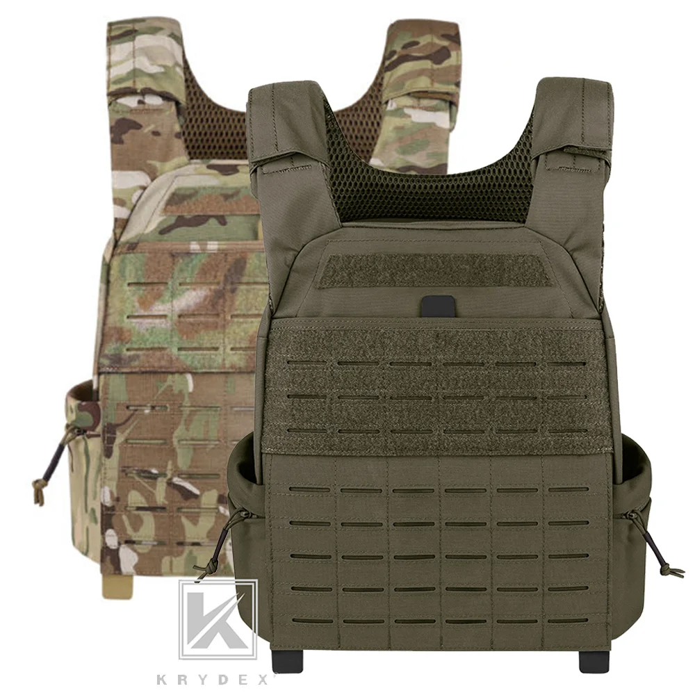 KRYDEX Strength Training Trainer Weighted Vest Tactical Combat Outdoor Sport Laser Cut MOLLE Plate Carrier Adjustable Vest
KRYDEX Strength Training Trainer Weighted Vest Tactical Combat Outdoor Sport Laser Cut MOLLE Plate Carrier Adjustable Vest