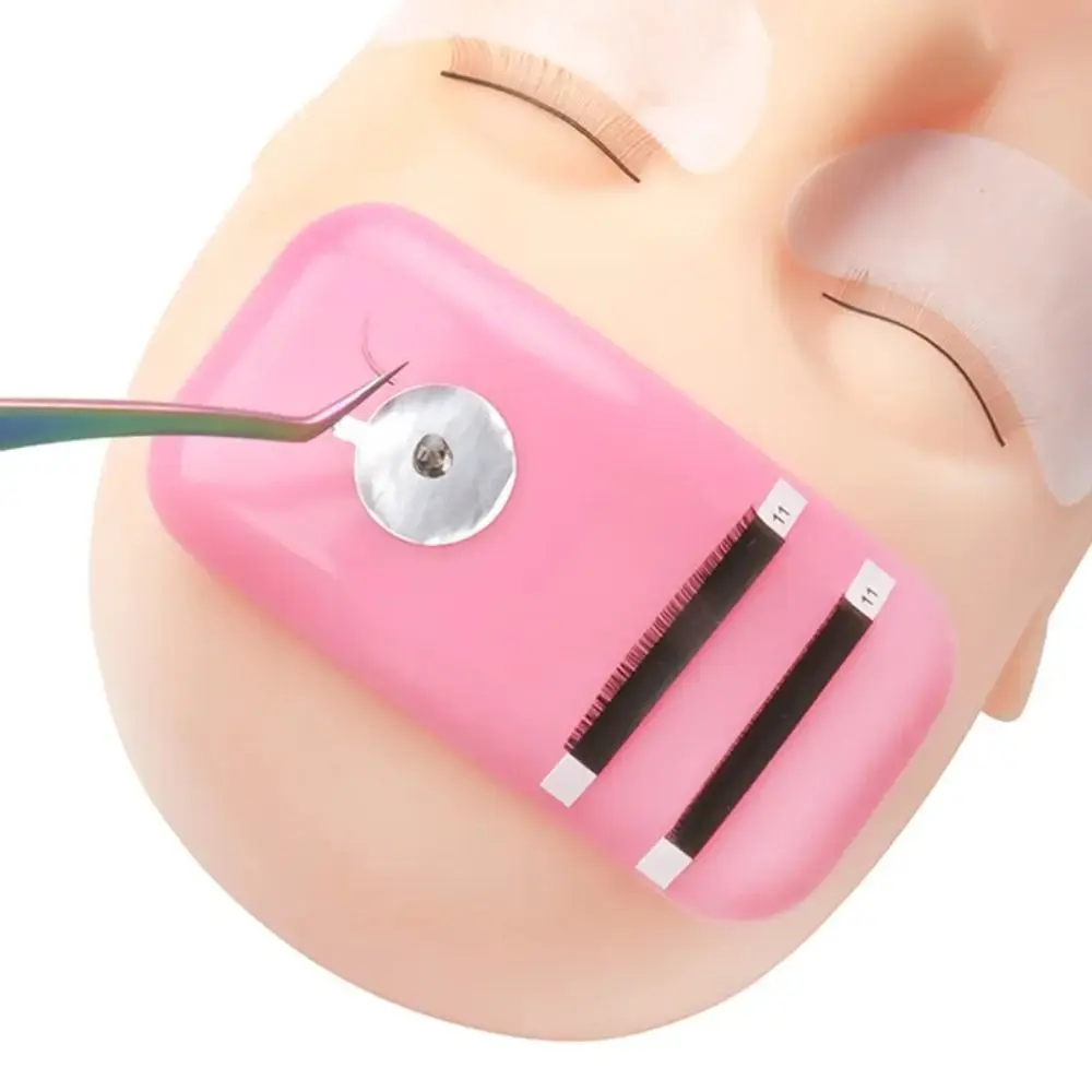 Eyelash Extension Forehead Sticker Pad Silicone Pink Transparent Planting Graft Lashes Tray Stand Pallet Pad Holder Makeup Tools
Eyelash Extension Forehead Sticker Pad Silicone Pink Transparent Planting Graft Lashes Tray Stand Pallet Pad Holder Makeup Tools