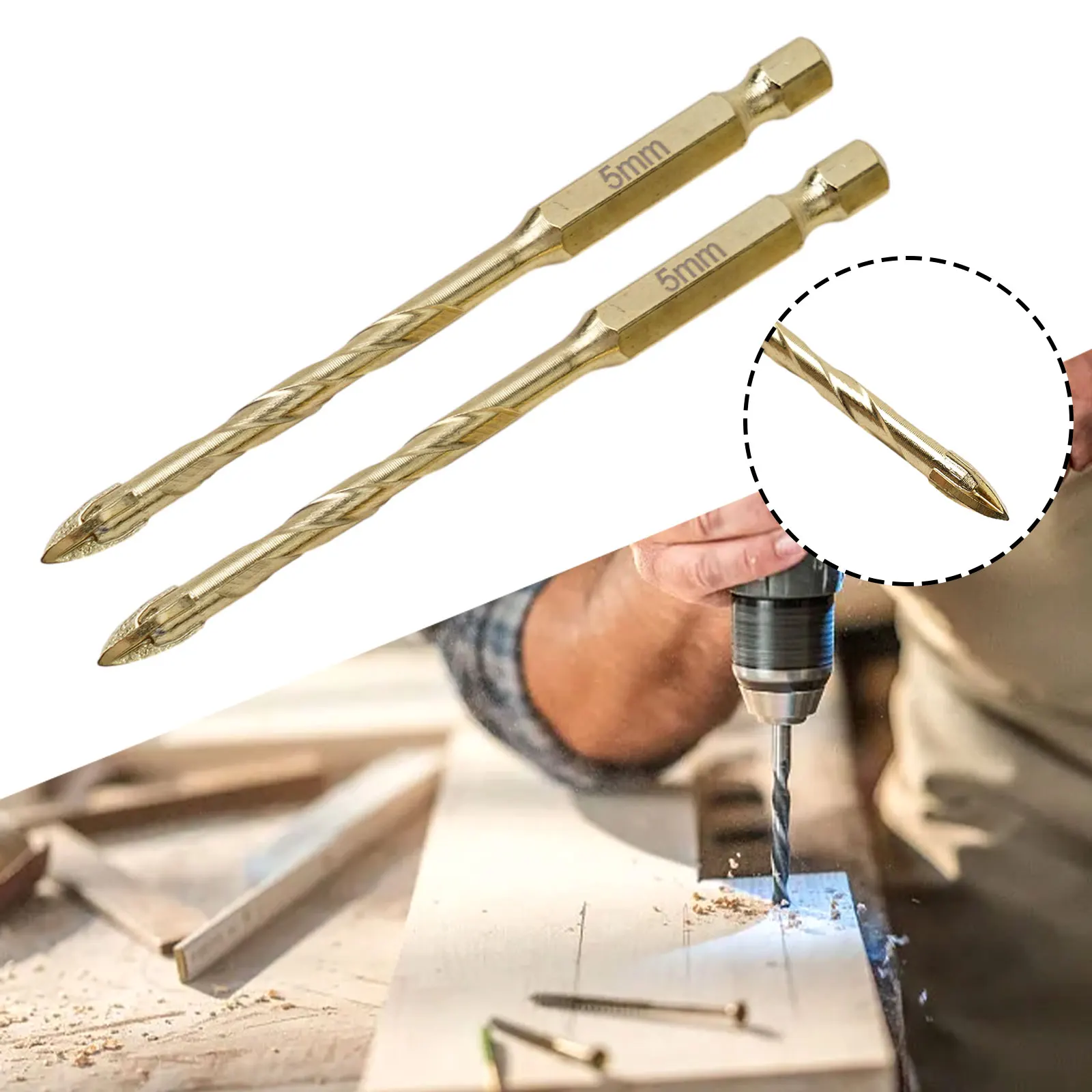 2Pcs 4-Flutes Drill Bits 5-12mm Carbide Drilling Tools For Wall Glass Wood Metal Tiles Drywall Hole Punching Electric Drill Tool
2Pcs 4-Flutes Drill Bits 5-12mm Carbide Drilling Tools For Wall Glass Wood Metal Tiles Drywall Hole Punching Electric Drill Tool