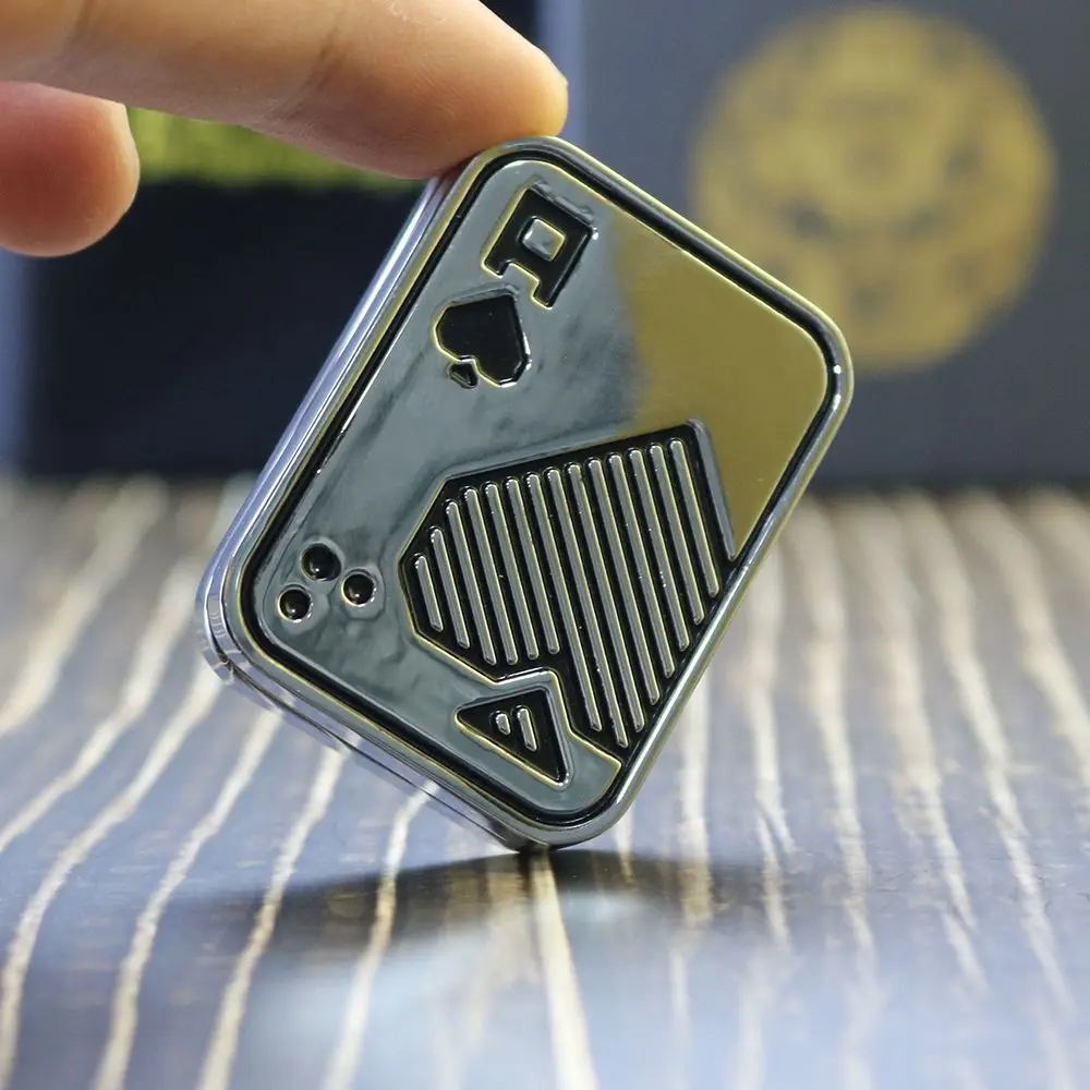 edc A brand decompression artifact playing card A black technology trendy magnetic decompression toy metal coin push card gift
edc A brand decompression artifact playing card A black technology trendy magnetic decompression toy metal coin push card gift
