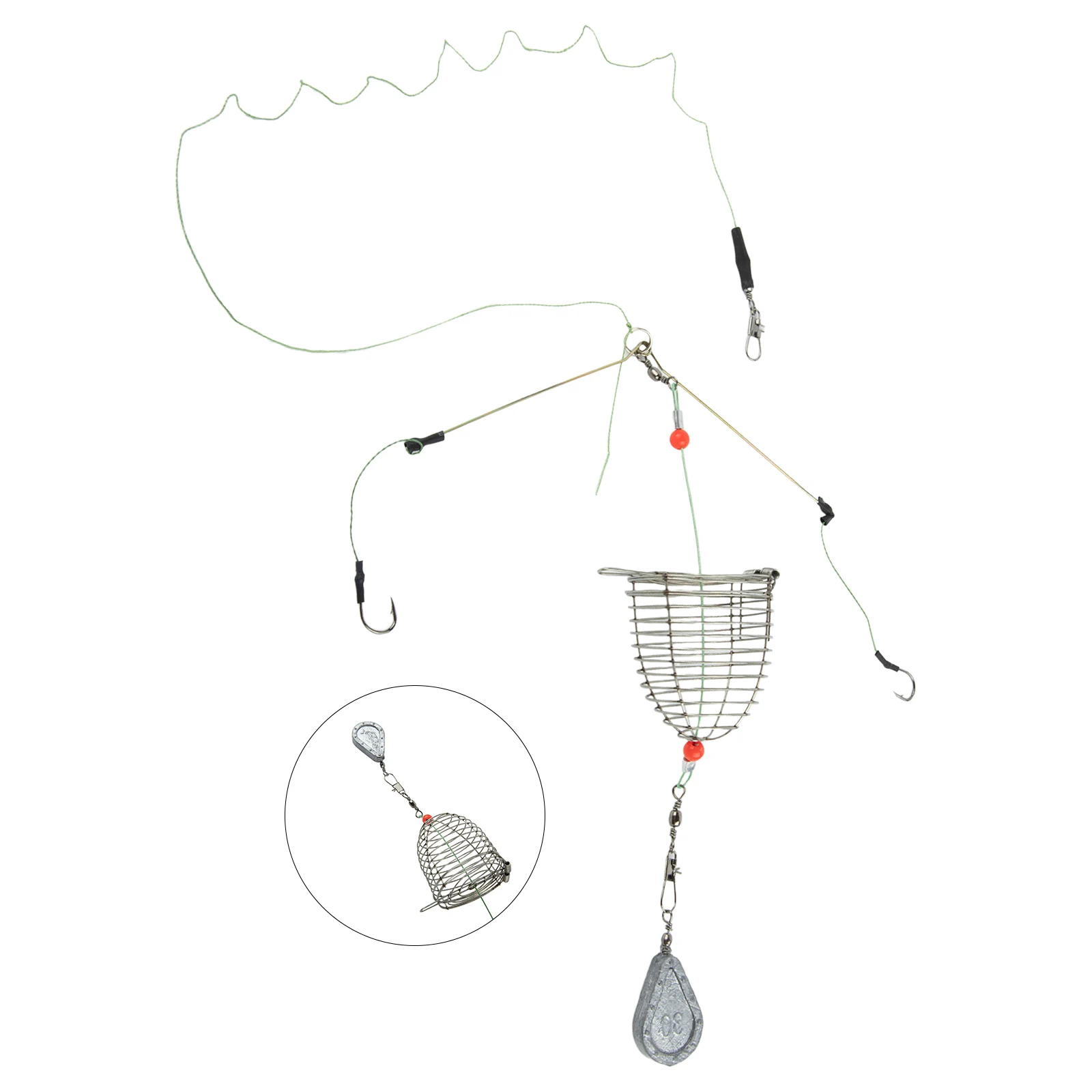 Sporting Goods Nesting Cage Bait Cage Lure Cage Long-range Anti-winding Wire Metal Nesting Cage Stainless Steel
Sporting Goods Nesting Cage Bait Cage Lure Cage Long-range Anti-winding Wire Metal Nesting Cage Stainless Steel