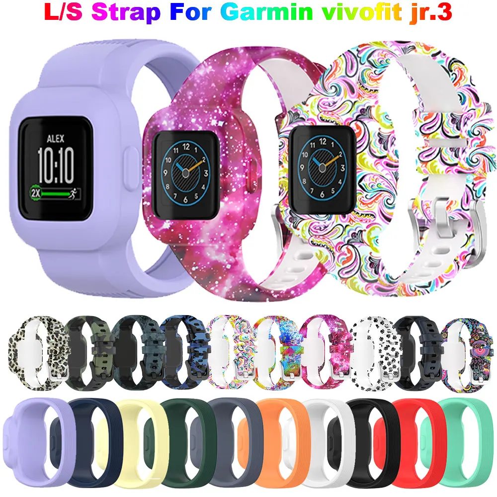 

Silicone Watchband For Garmin Vivofit JR 3 Smart Watch Wristband Replacement Bracelet For Garmin Fit JR 3 Belt Strap Adjustable