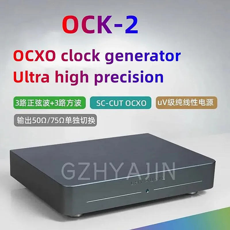 

LHY AUDIO OCK-2 10Mhz SC cut OCXO high-precision ultra-low phase noise thermostatic clock crystal oscillator ultra-femtosecond