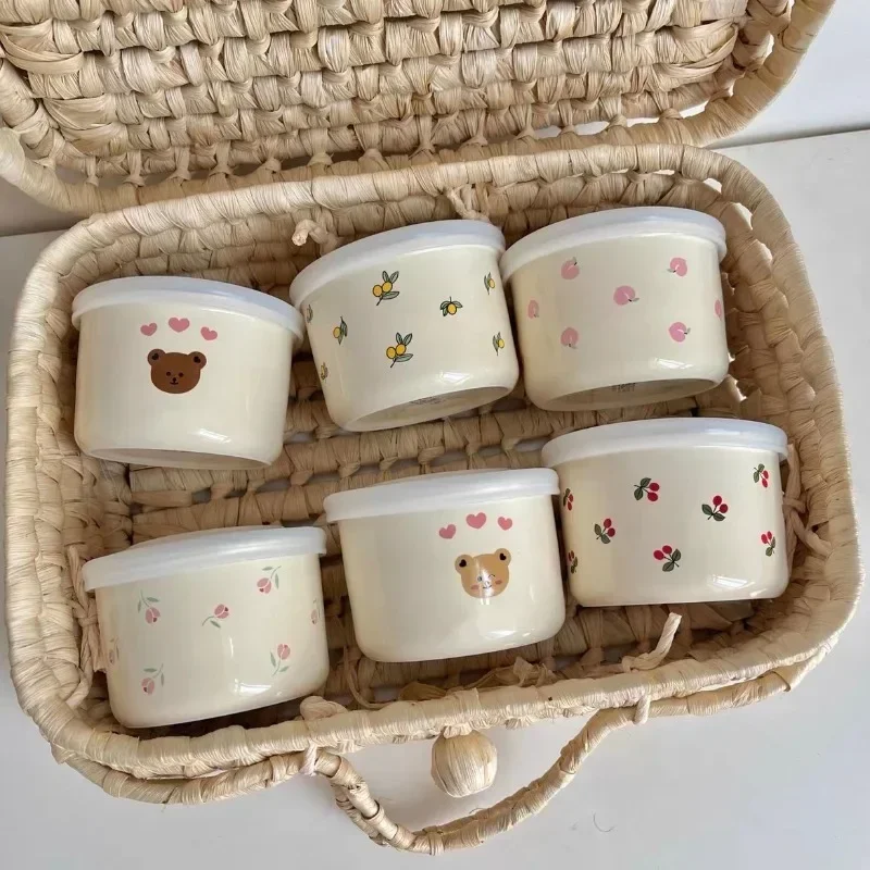 

Ceramic Bowls for Infants & Toddlers Cute Baby Eating Ceramic Bowls Fresh Sealed Children's Feeding Tableware