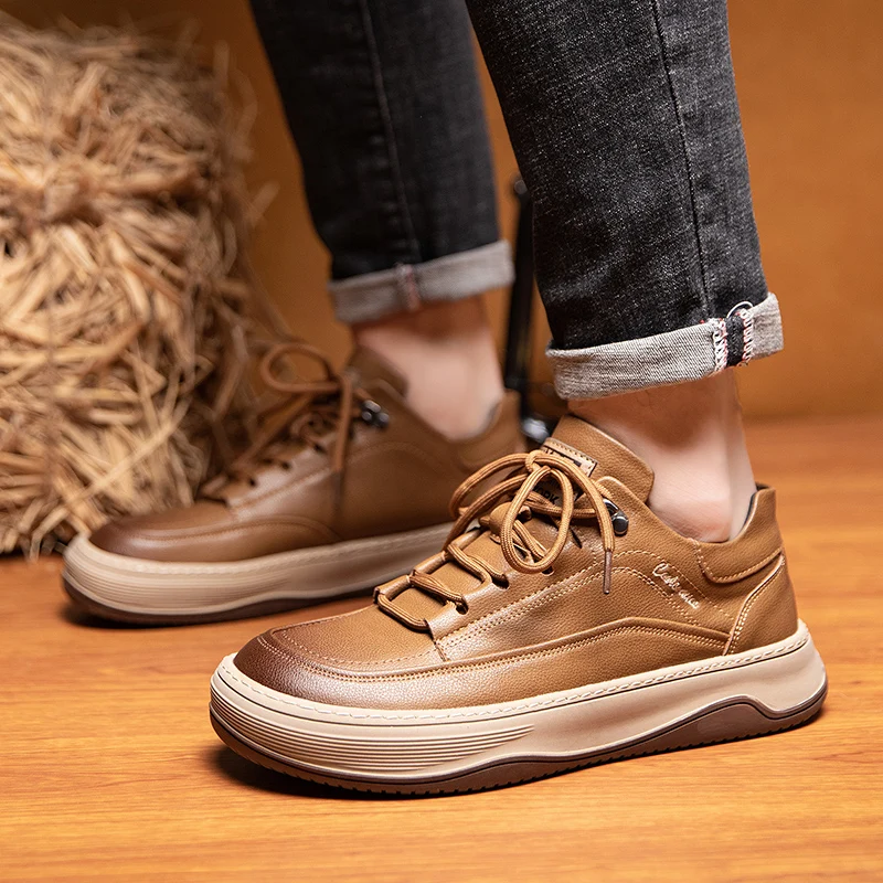 Brand Men Casual Winter Plush Warm Lace-up Platform Sneakers Travel Shoes Wear-resistant Shoes British Style Men's Sneaker Shoes
Brand Men Casual Winter Plush Warm Lace-up Platform Sneakers Travel Shoes Wear-resistant Shoes British Style Men's Sneaker Shoes