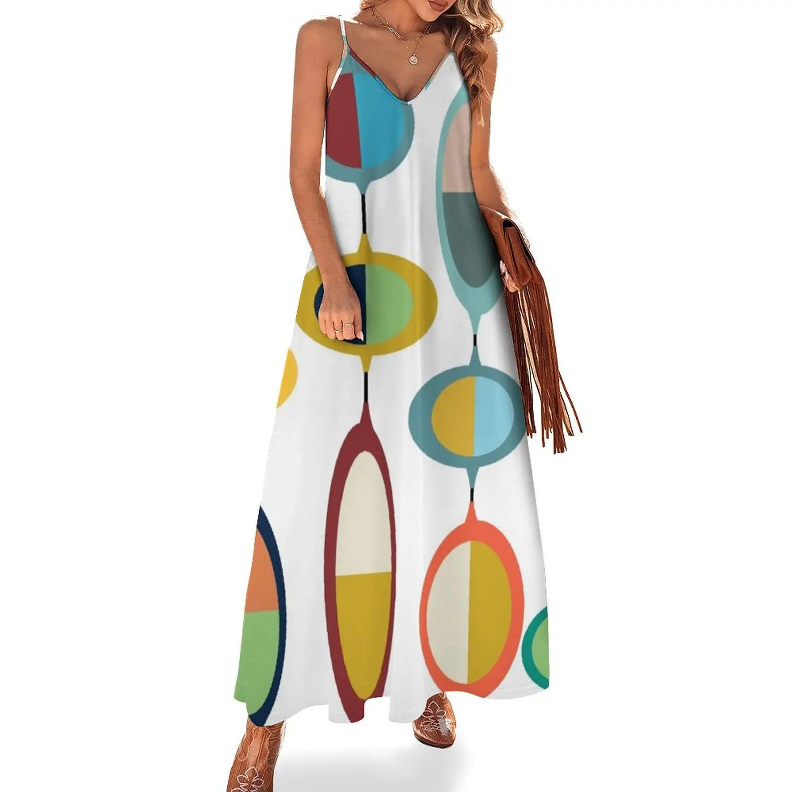 

Mid-Century Modern #4 Sleeveless Dress evening dress fairy dress women clothing 2023 new arrivals