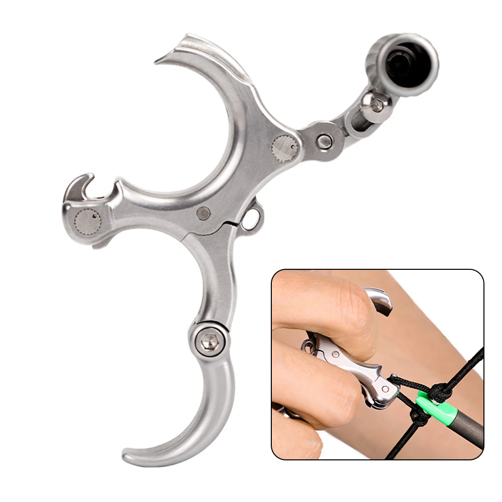 Archery Release 3/4 Finger Grip Compound Bow Back Tension Release 3/4 Finger Grip Thumb Trigger Archery Training Bow Accessories
Archery Release 3/4 Finger Grip Compound Bow Back Tension Release 3/4 Finger Grip Thumb Trigger Archery Training Bow Accessories