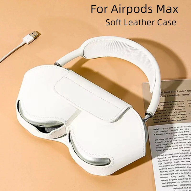 For AirPods Max Earphone Smart Protective Cover High Quality Soft Leather Case Against Falling Scratching Earphone Accessories
For AirPods Max Earphone Smart Protective Cover High Quality Soft Leather Case Against Falling Scratching Earphone Accessories
