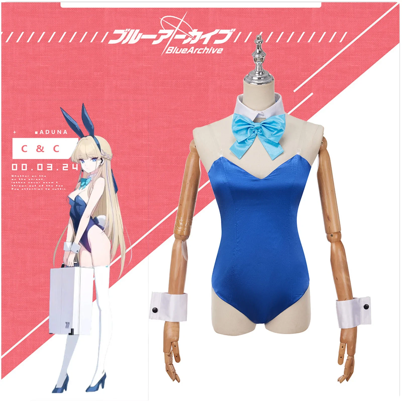 

Game Blue Archive Asuma Toki Itinose Asena Cosplay Costume Bunny Girls Bodysuit Swimwear Halloween Carnival Outfits Bathing Suit