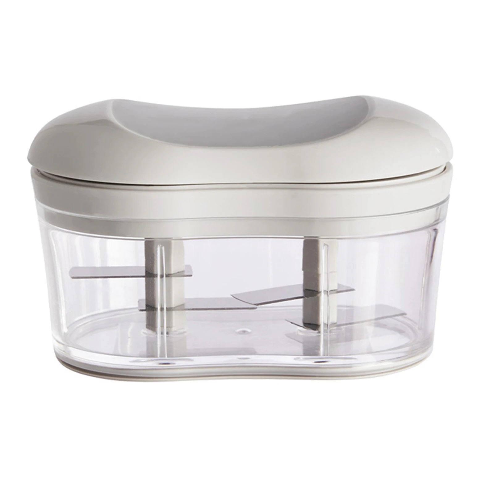 Easy and Efficient Food Chopping with Manual Garlic Chopper Vegetable Cutter Stainless Steel Portable with Cover
Easy and Efficient Food Chopping with Manual Garlic Chopper Vegetable Cutter Stainless Steel Portable with Cover