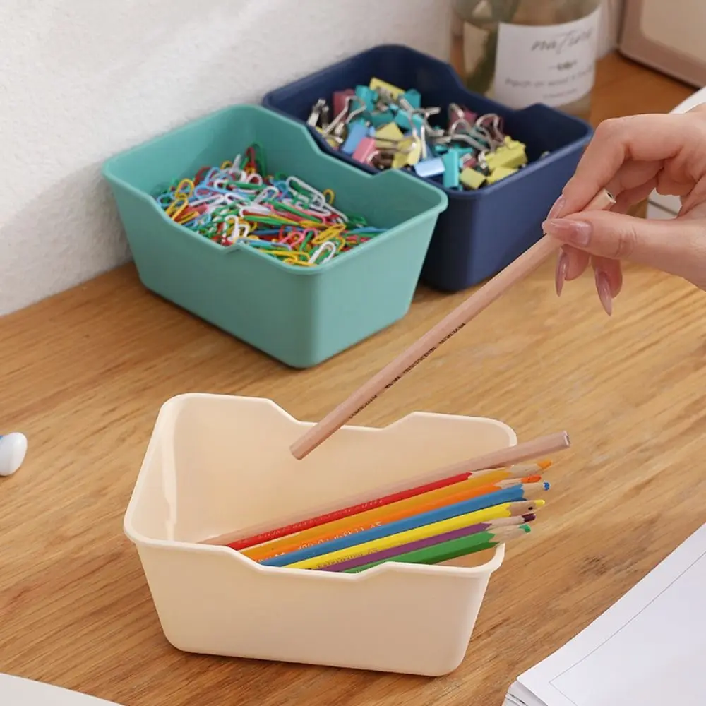 Large Capacity Storage Box 6 Color Plastic Multi-functional Pen Pencil Holder Minimalism Storage Basket Home School Office
Large Capacity Storage Box 6 Color Plastic Multi-functional Pen Pencil Holder Minimalism Storage Basket Home School Office