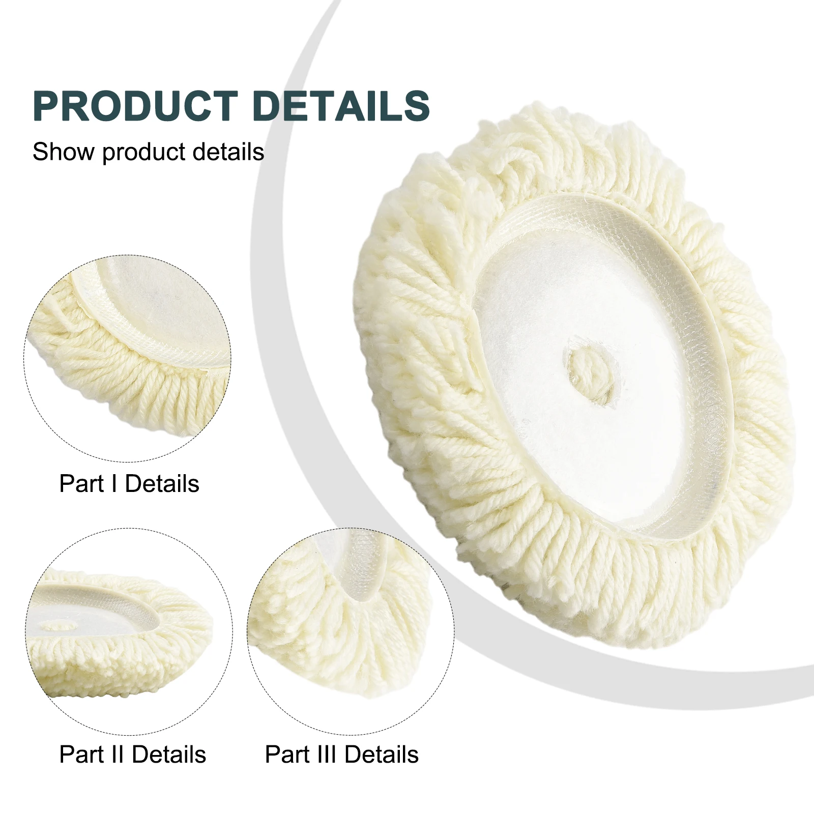 Automobile Manufacturing Wool Polishing Pad 1 Pcs Pure Natural Materials Wool Polishing Pad Environmentally Friendly
Automobile Manufacturing Wool Polishing Pad 1 Pcs Pure Natural Materials Wool Polishing Pad Environmentally Friendly