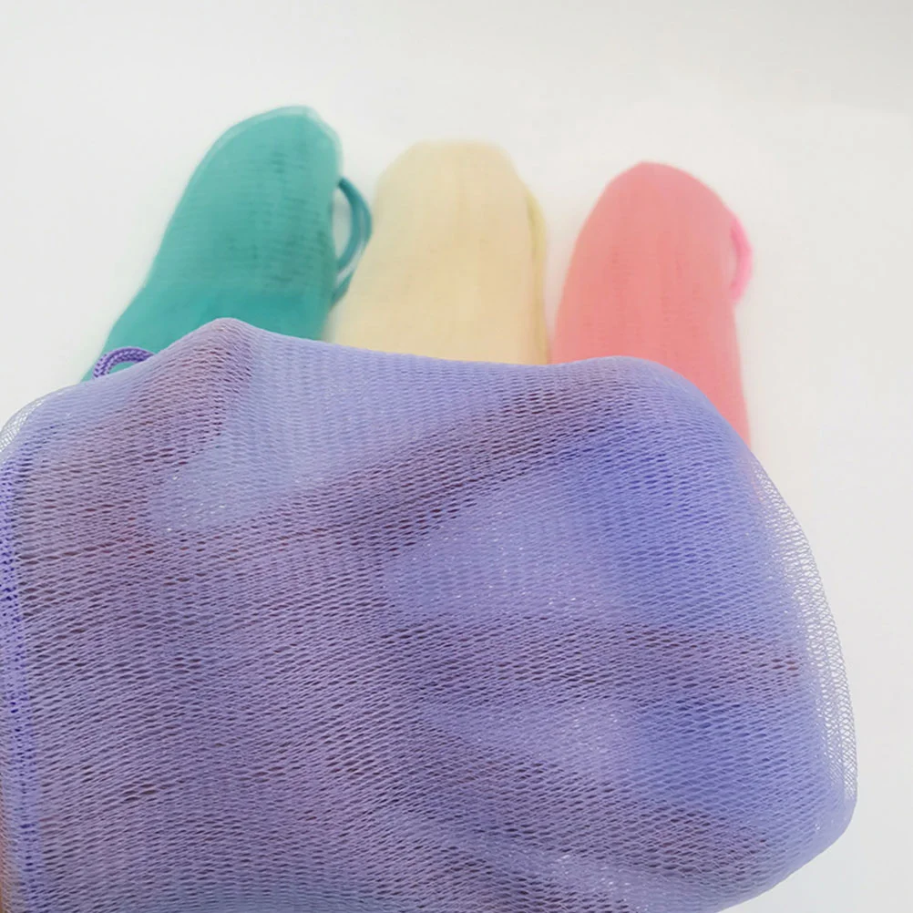 4 Pcs Soap Foaming Mesh Bag Skin-friendly Handmade Laundry Face Lather Storage Small Exfoliating Pouch
4 Pcs Soap Foaming Mesh Bag Skin-friendly Handmade Laundry Face Lather Storage Small Exfoliating Pouch