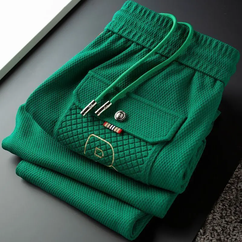 Banerdanni Men's Casual Pants Fashion Brand Spring and Summer New Jacquard Embroidery Slim-fit Corset High-grade Sports Tide
Banerdanni Men's Casual Pants Fashion Brand Spring and Summer New Jacquard Embroidery Slim-fit Corset High-grade Sports Tide