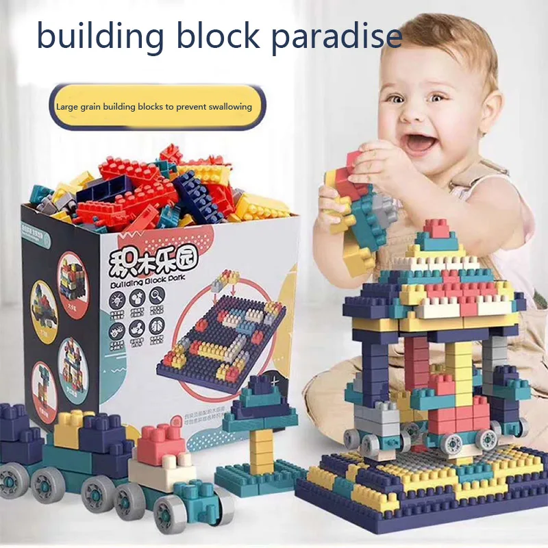 108 шт./корт. Пластиковые детские строительные блоки из крупных частиц, кирпичи, сборные игрушки «сделай сам», развивающая игрушка для детей, детские подарки
108 шт./корт. Пластиковые детские строительные блоки из крупных частиц, кирпичи, сборные игрушки «сделай сам», развивающая игрушка для детей, детские подарки