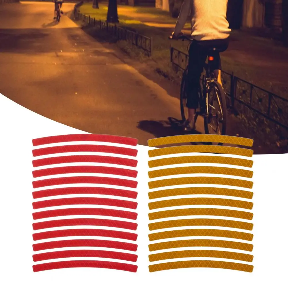 Bike Rim Reflect Decals Anti-fade Bike Reflect Sticker Good Toughness Decorative Stylish Wear Resistant Bike Reflect Sticker
Bike Rim Reflect Decals Anti-fade Bike Reflect Sticker Good Toughness Decorative Stylish Wear Resistant Bike Reflect Sticker