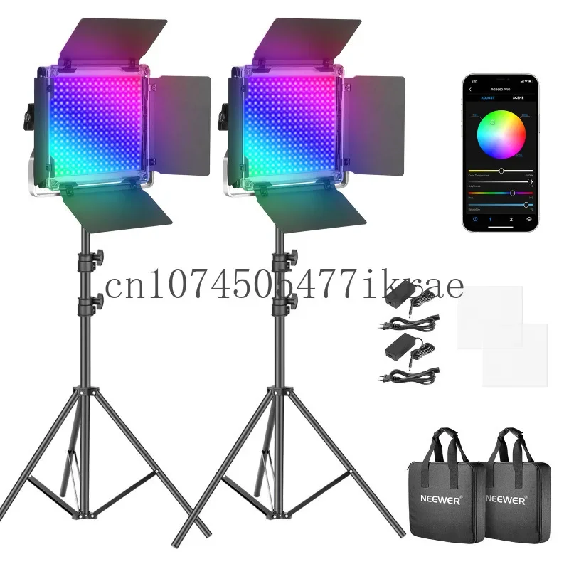480/530/660 RGB Led видео светильник с управлением через приложение, 50 Вт для игр, потокового видео, Youtube, трансляции, фотографии
480/530/660 RGB Led видео светильник с управлением через приложение, 50 Вт для игр, потокового видео, Youtube, трансляции, фотографии