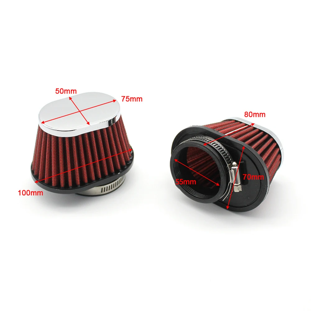 Maximize Your Engine's Power with this 55mm Universal Carburetor Pod Intake Air Filter for Motorcycles and Cars
Maximize Your Engine's Power with this 55mm Universal Carburetor Pod Intake Air Filter for Motorcycles and Cars