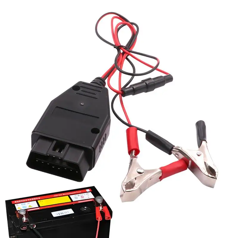 ECU Memory Cable Auto Computer Memory Saver Vehicle Power Supply Cable Memory Saver Power Supply Interface For Car Battery
ECU Memory Cable Auto Computer Memory Saver Vehicle Power Supply Cable Memory Saver Power Supply Interface For Car Battery