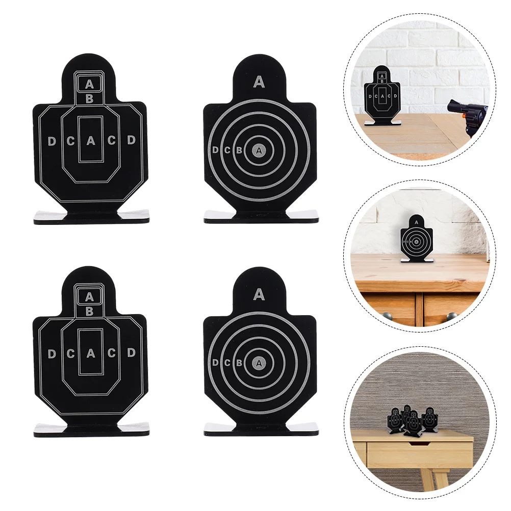 

Shooting Training Silhouette Shooting Metal Steel Targets Aluminum Alloy Exploding Targets Indoor For